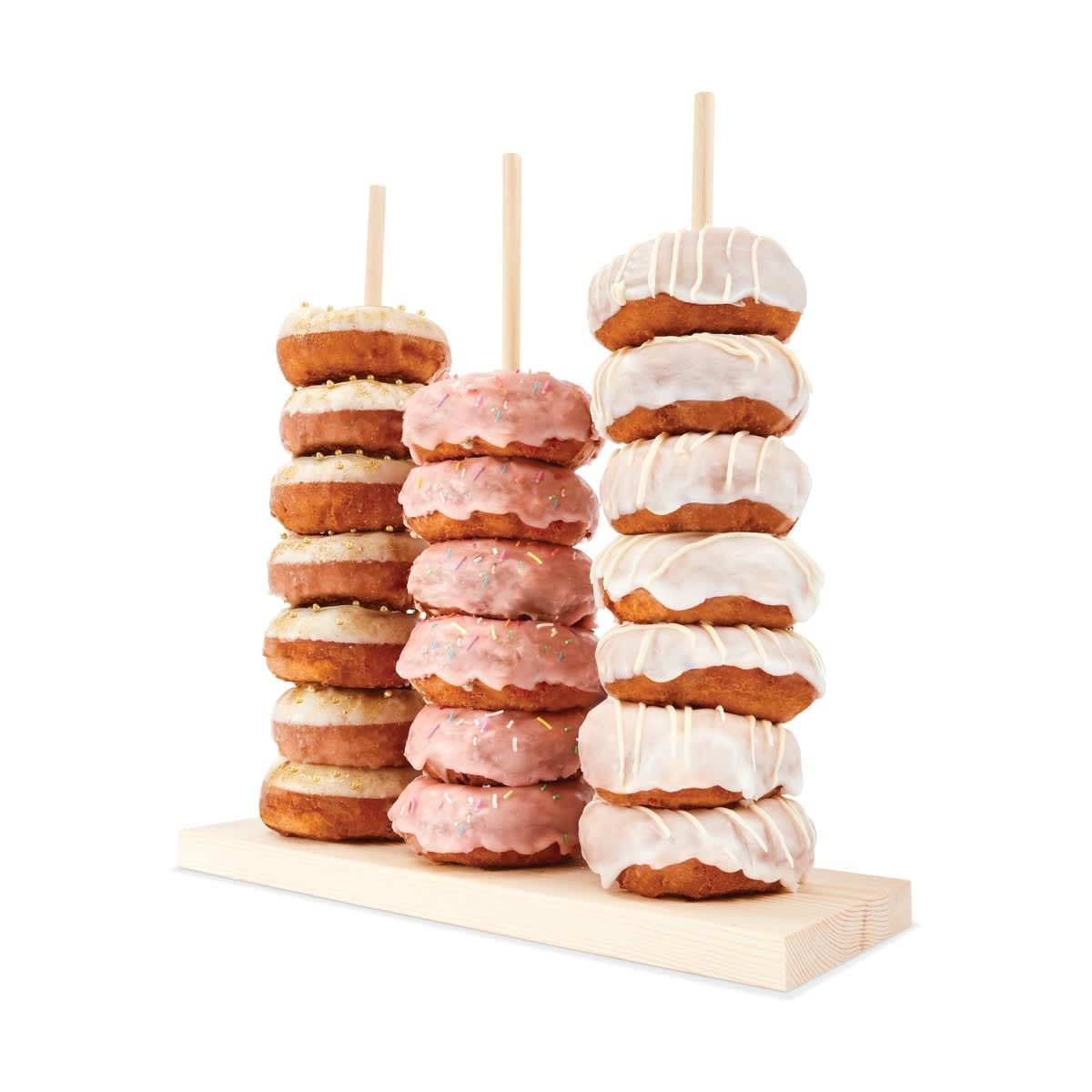 Wooden Donut Stacker