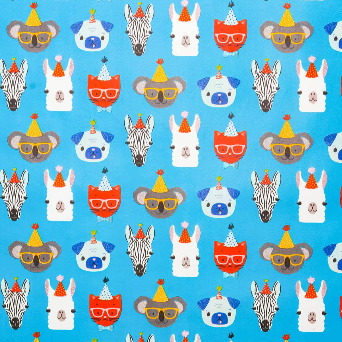 Hallmark Gift Wrap Roll - Party Animals