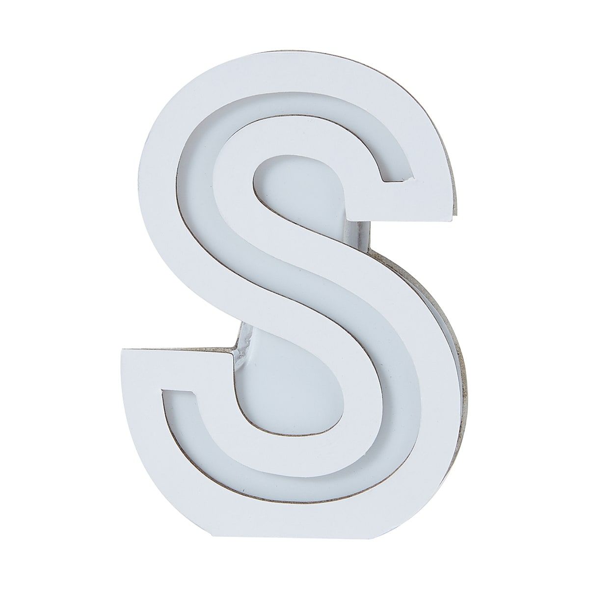 Light Up Letter - S