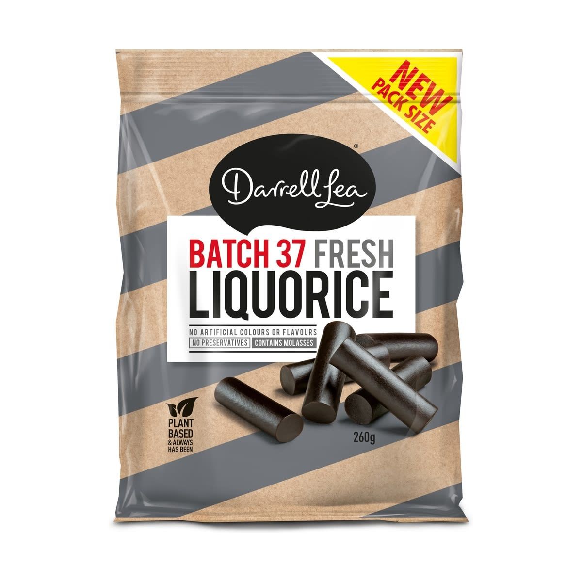 Darrell Lea Batch 37 Fresh Liquorice 260g