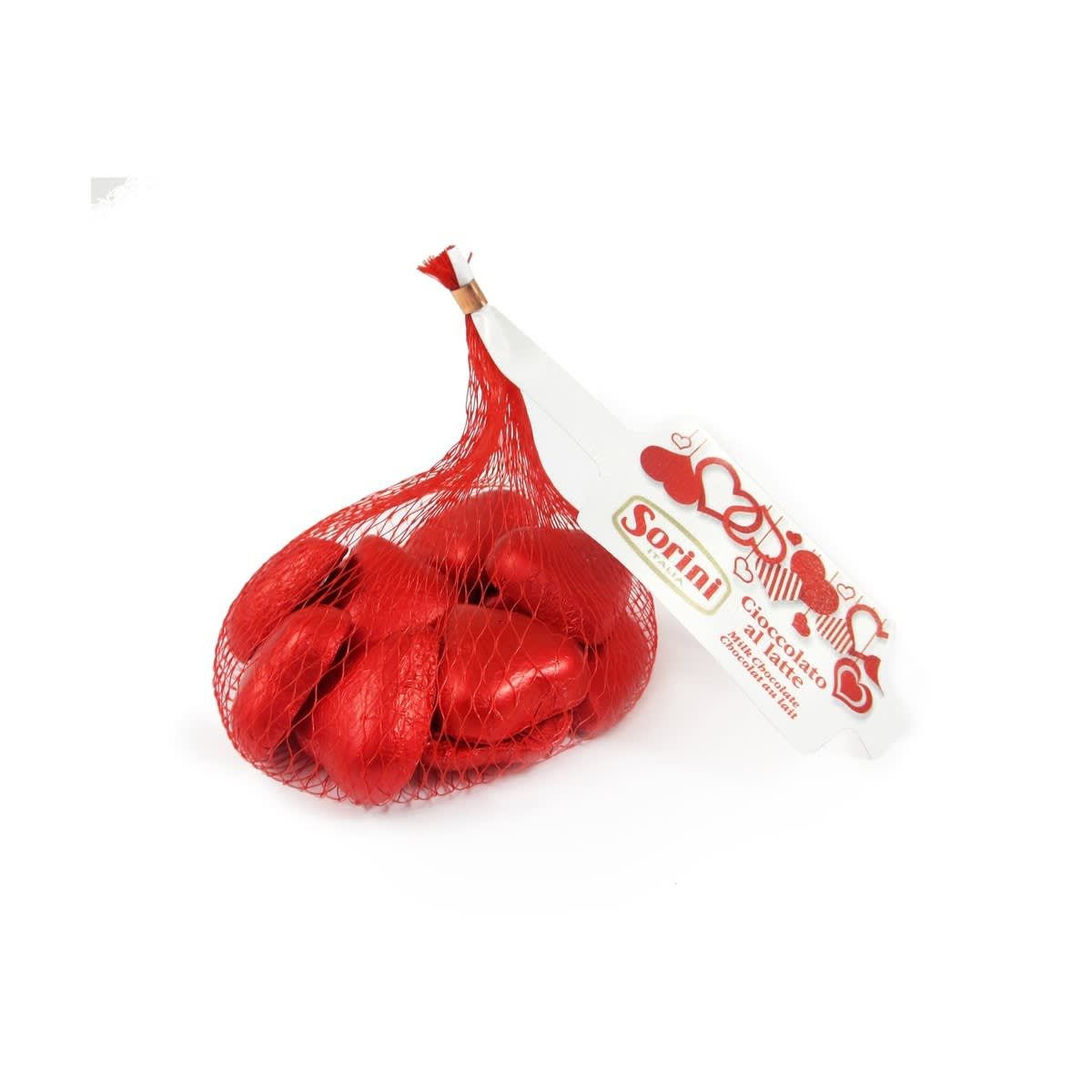 Sorini Milk Chocolate Hearts 70g