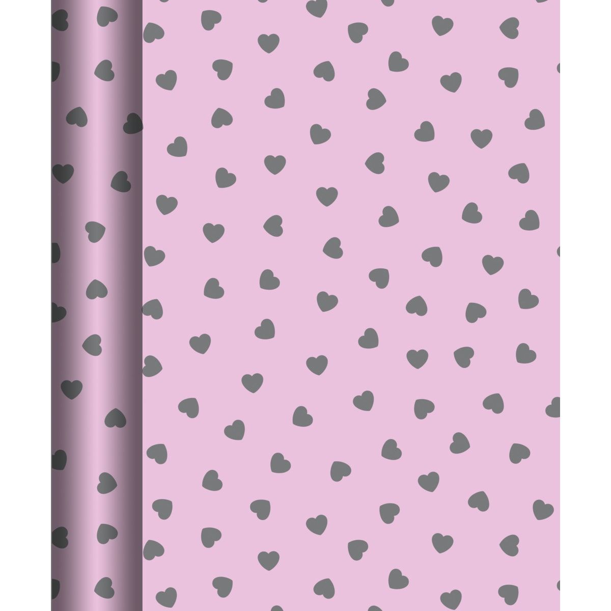 Hallmark Gift Wrap Roll - Pink Hearts