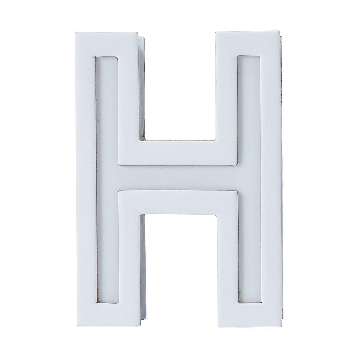 Light Up Letter - H