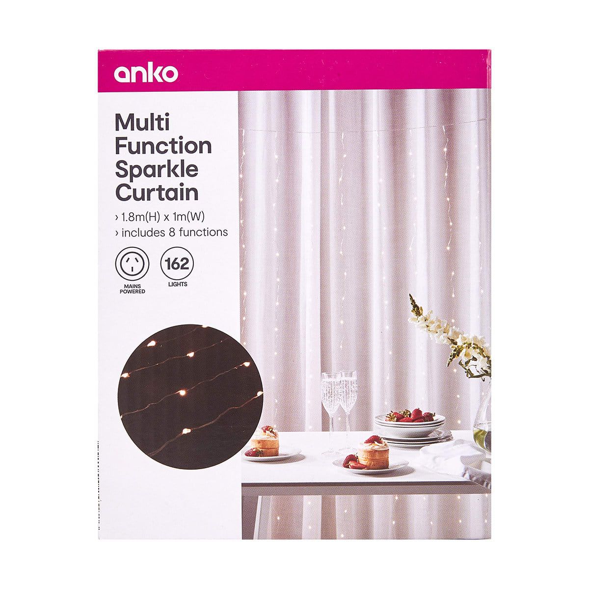Multi Function Sparkle Curtain Lights