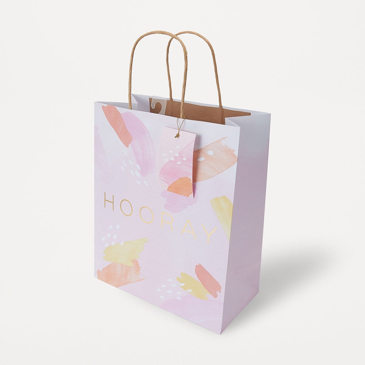 Hooray Gift Bag - Large, Pink