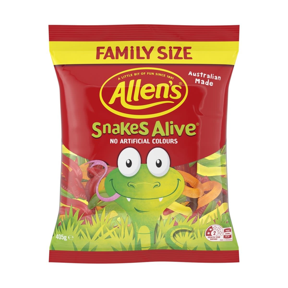 Allen's Snakes Alive 405g