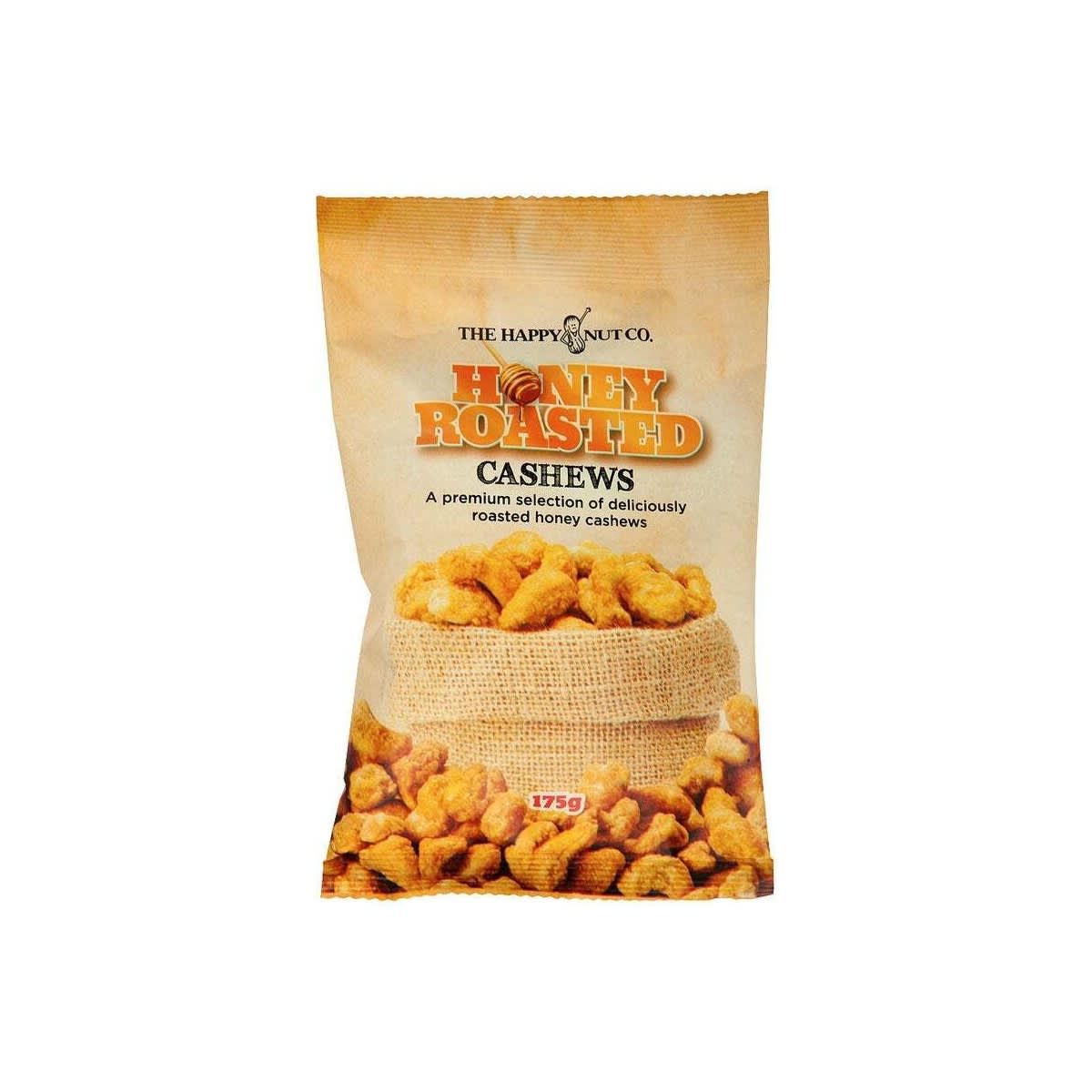 The Happy Nut Co. Honey Roasted Cashews 175g