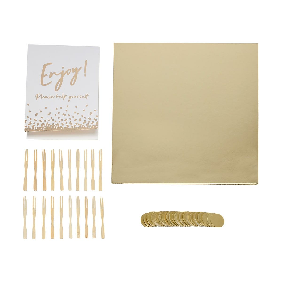 23 Piece Food Grazing Board Table Kit