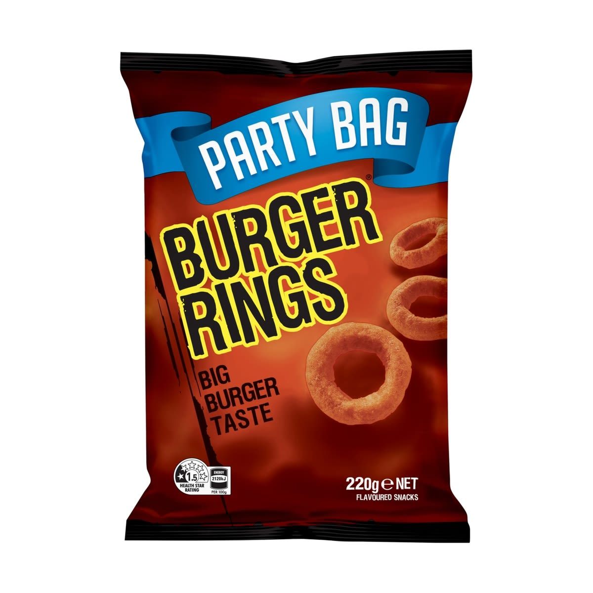 Burger Rings Snack 220g