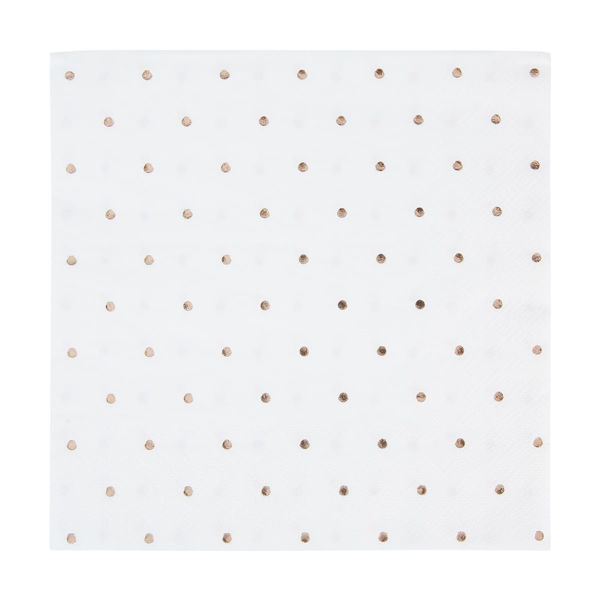 20 Pack Rose Gold Look Napkins