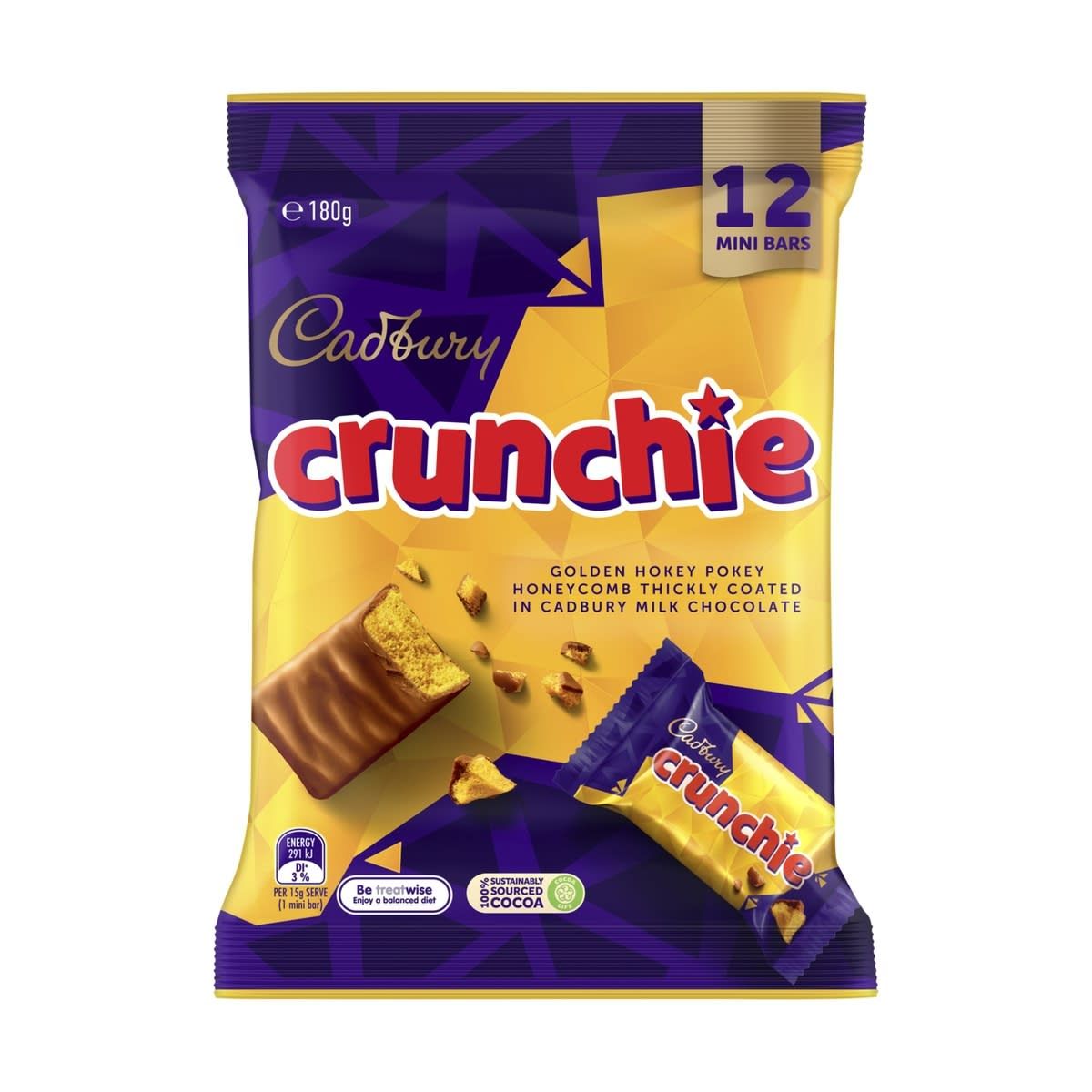 Cadbury Crunchie Sharepack 180g