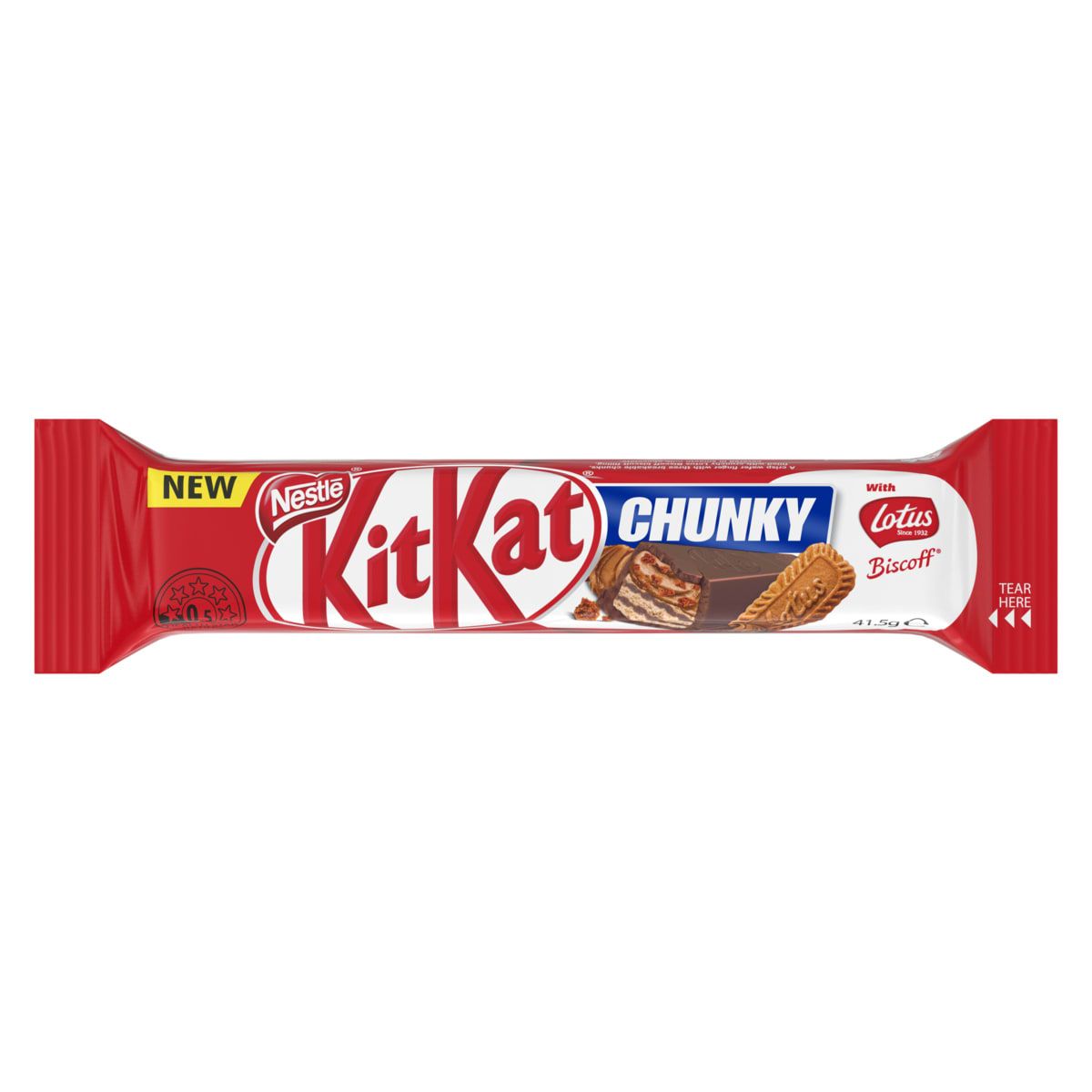 Nestle KitKat Chunky Bar with Lotus Biscoff 41.5g