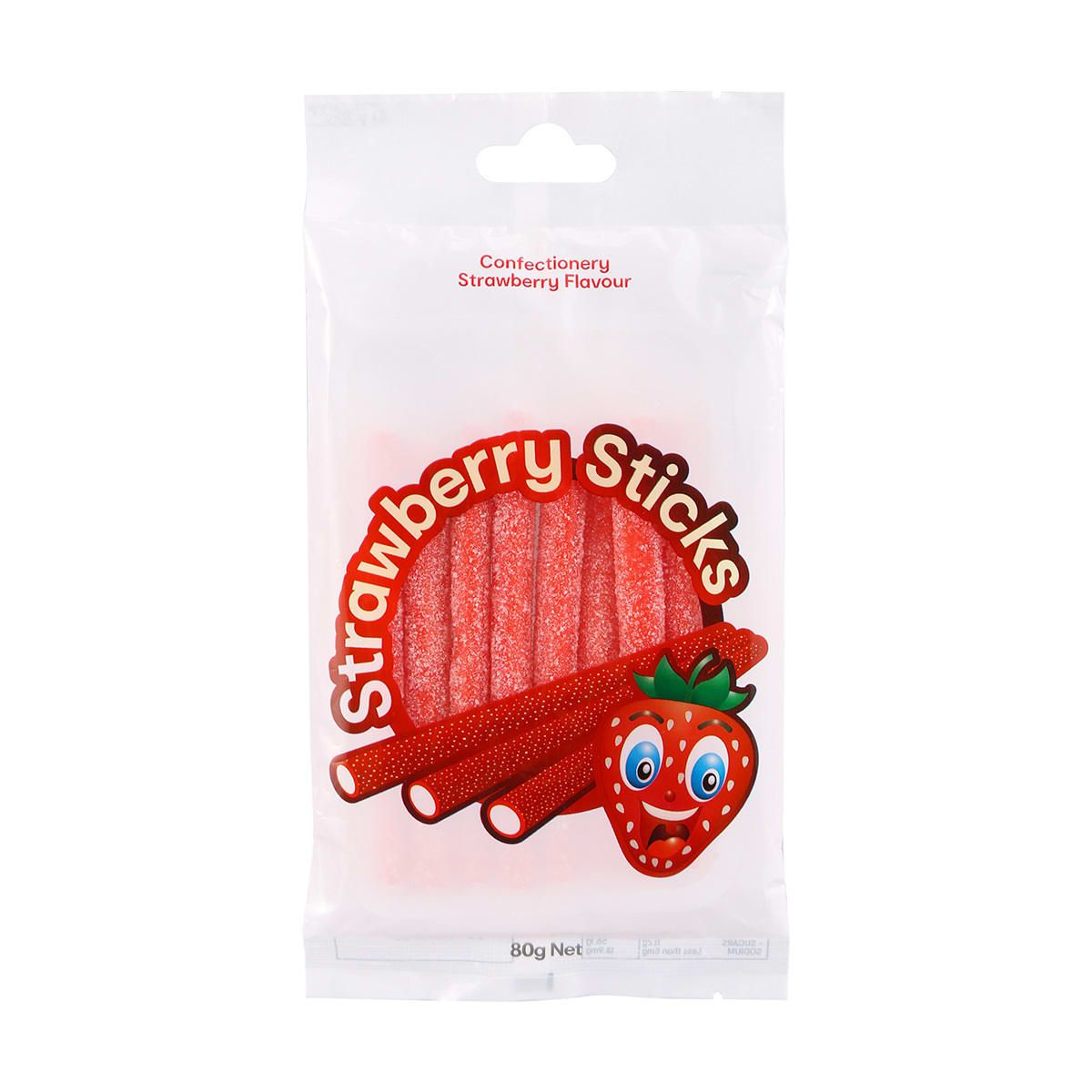Strawberry Sticks 80g
