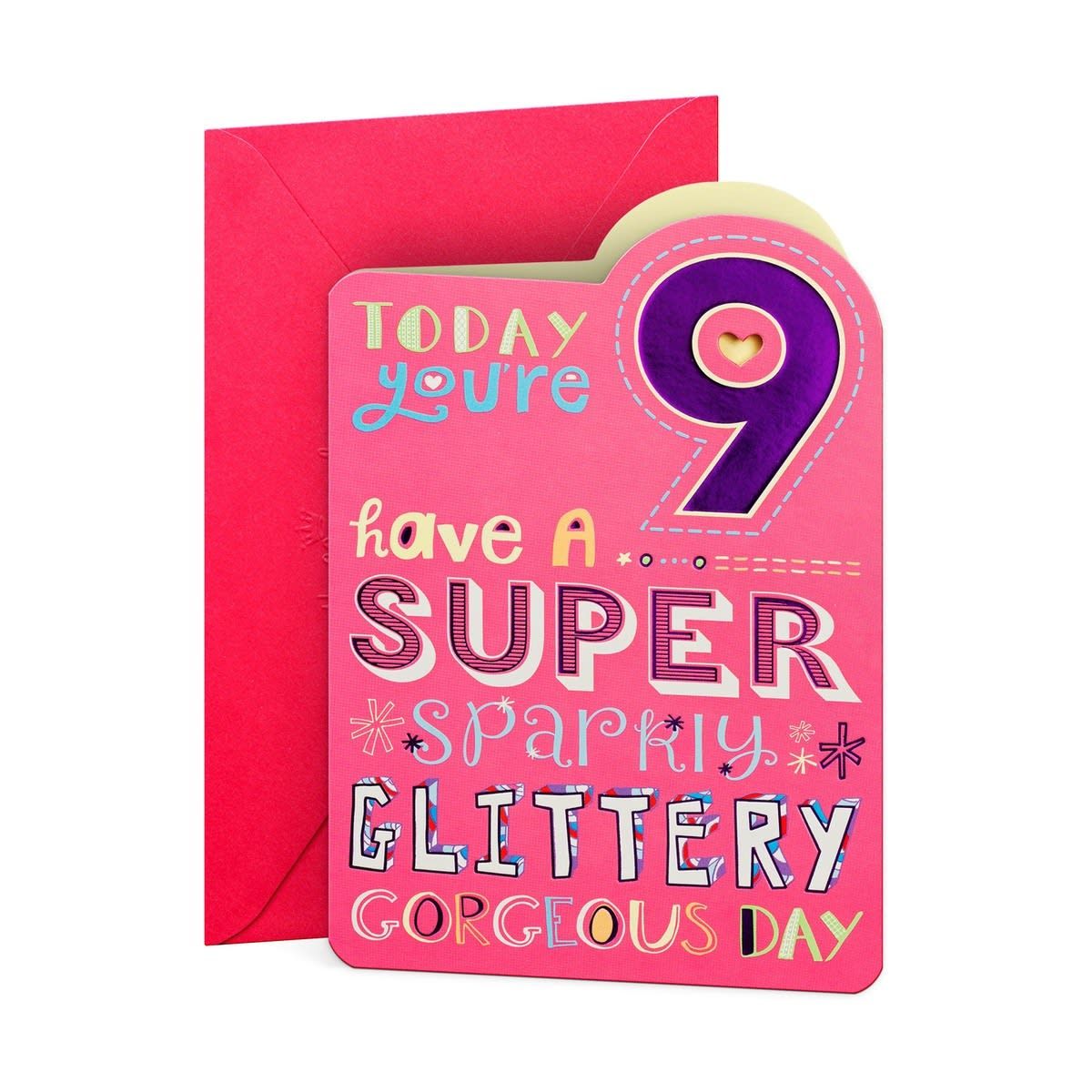 Hallmark Birthday Card - Age 9