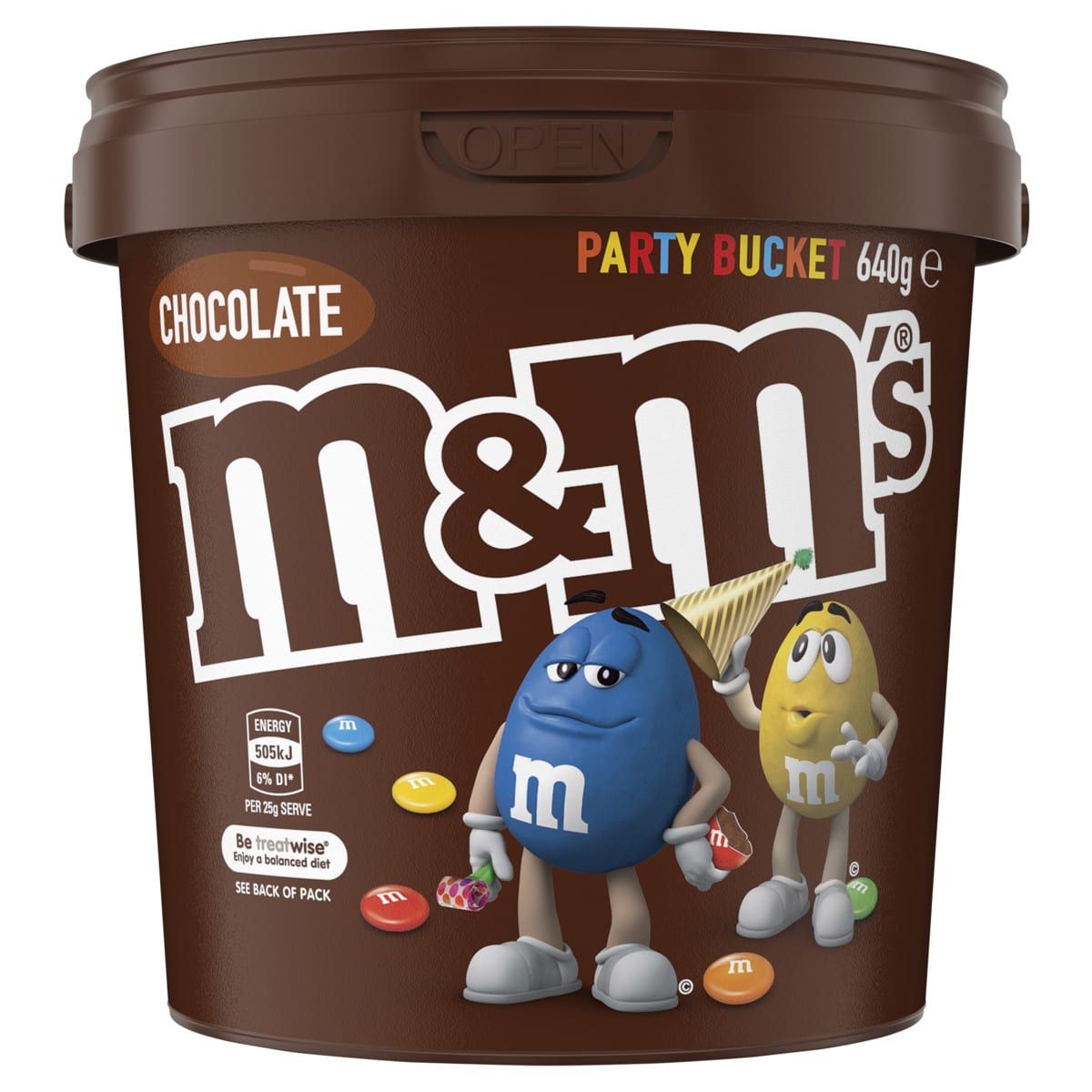 M&M's Party Bucket 640g