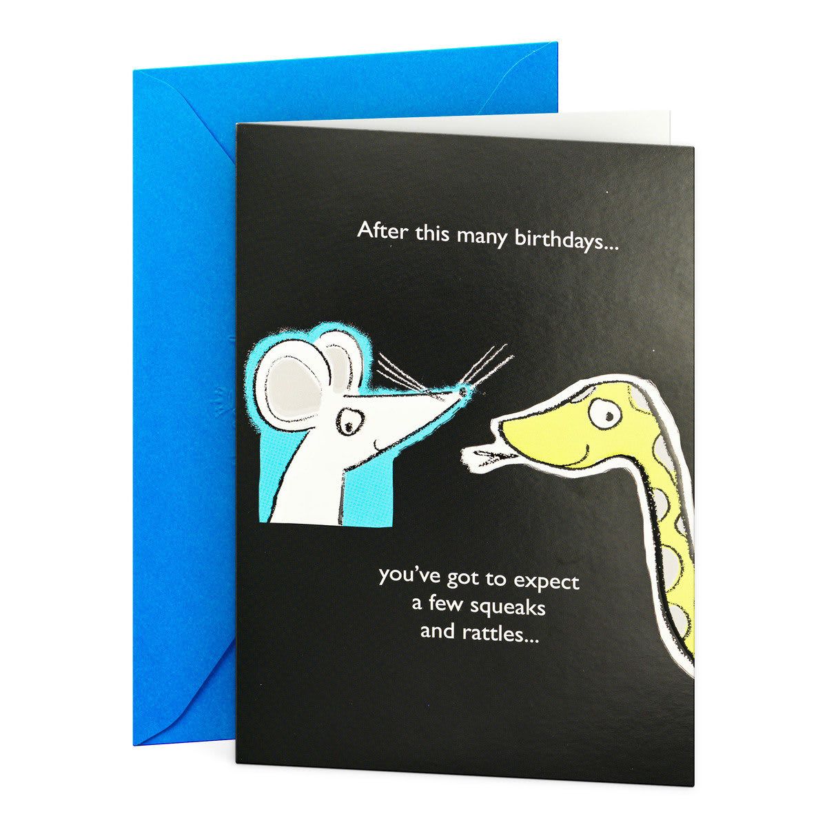 Hallmark Birthday Card - Squeaks and Rattles