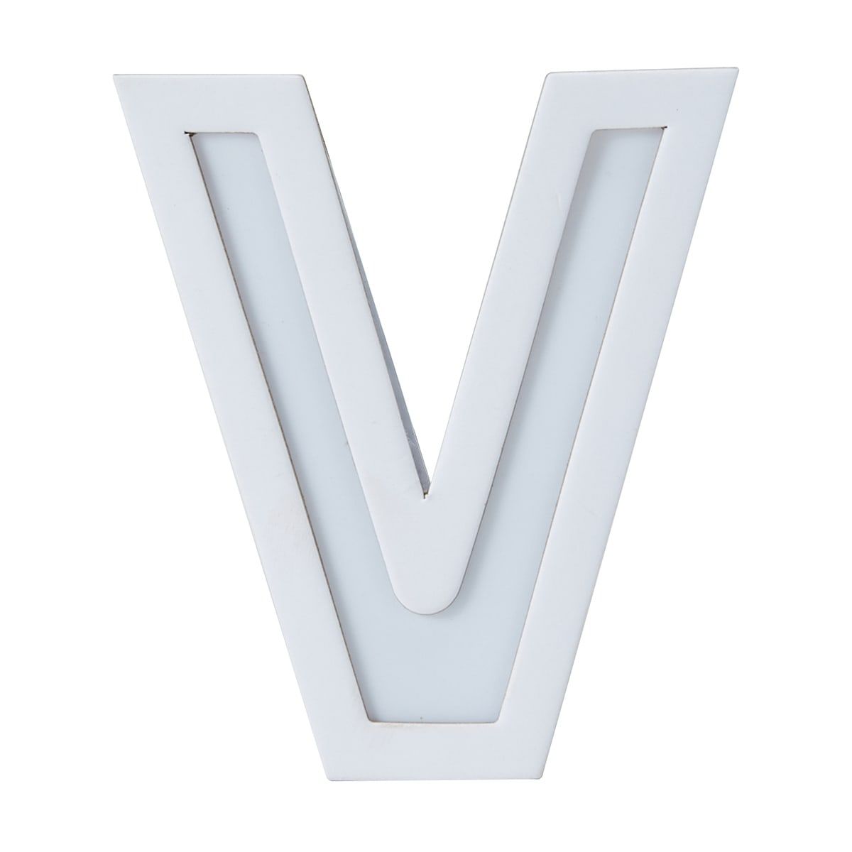 Light Up Letter - V