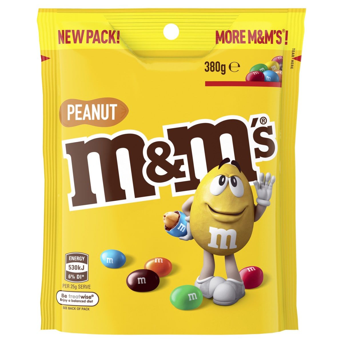 M&M's Peanut Pouch 380g
