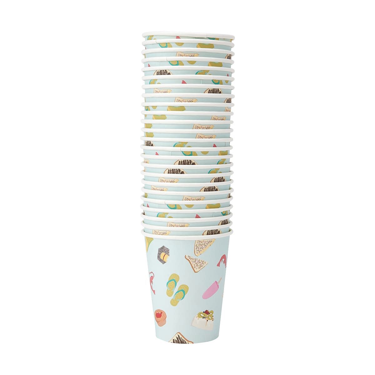 24 Piece Australiana Cup