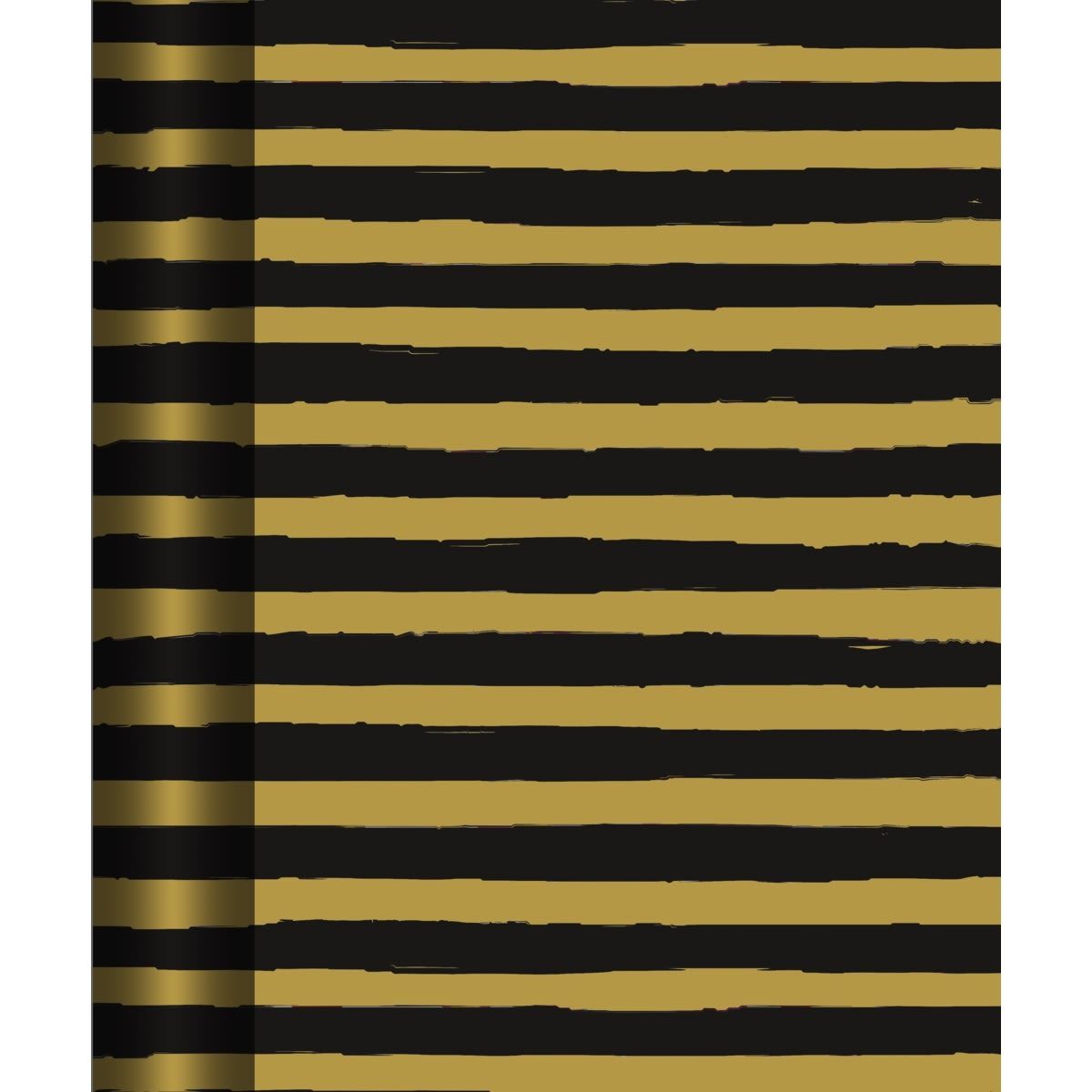 Hallmark Gift Wrap Roll - Kraft Stripes