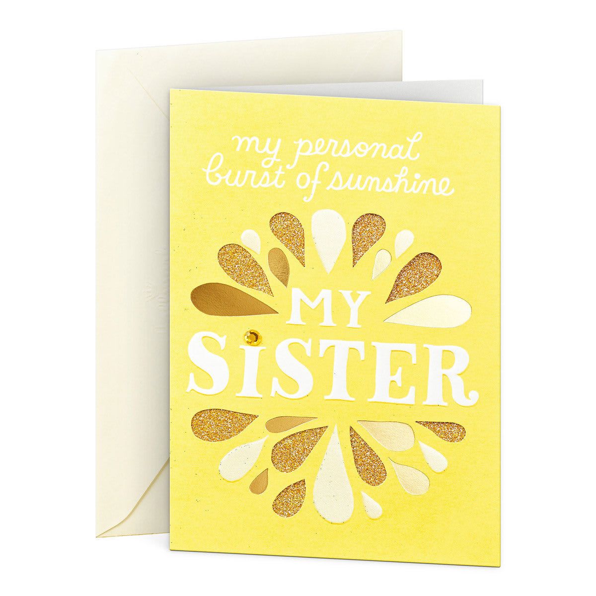 Hallmark Birthday Card for Sister - Burst of Sunshine
