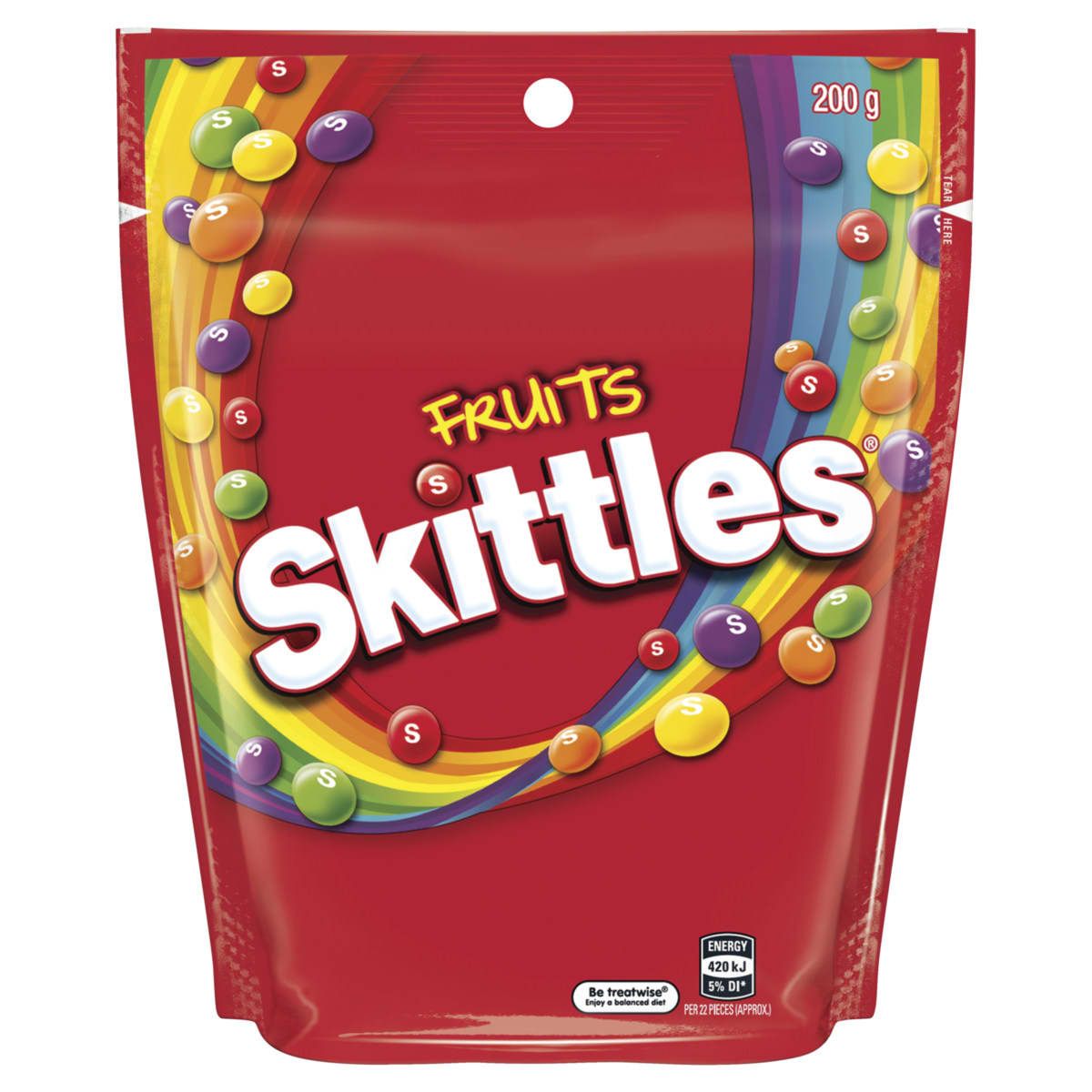 Skittles Fruits Bag 200g