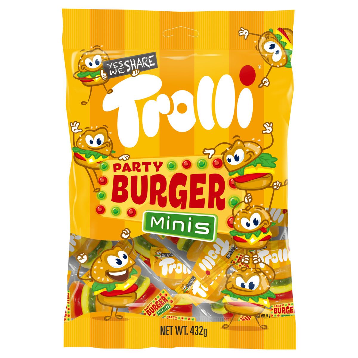 Trolli Mini Burger 432g