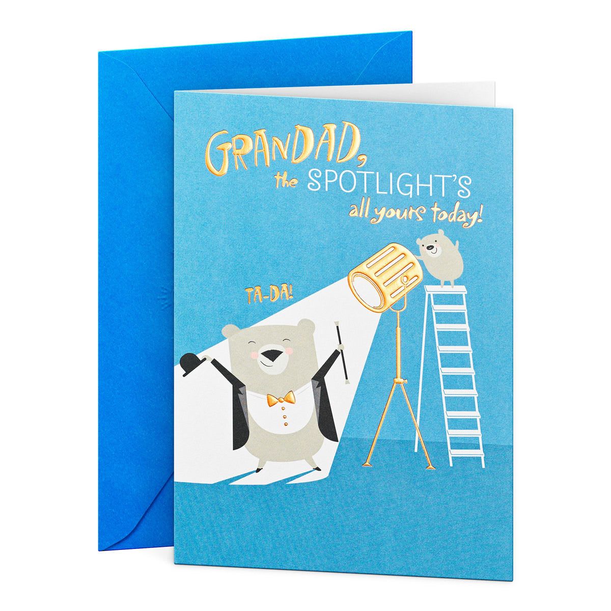 Hallmark Birthday Card for Grandad - Spotlight