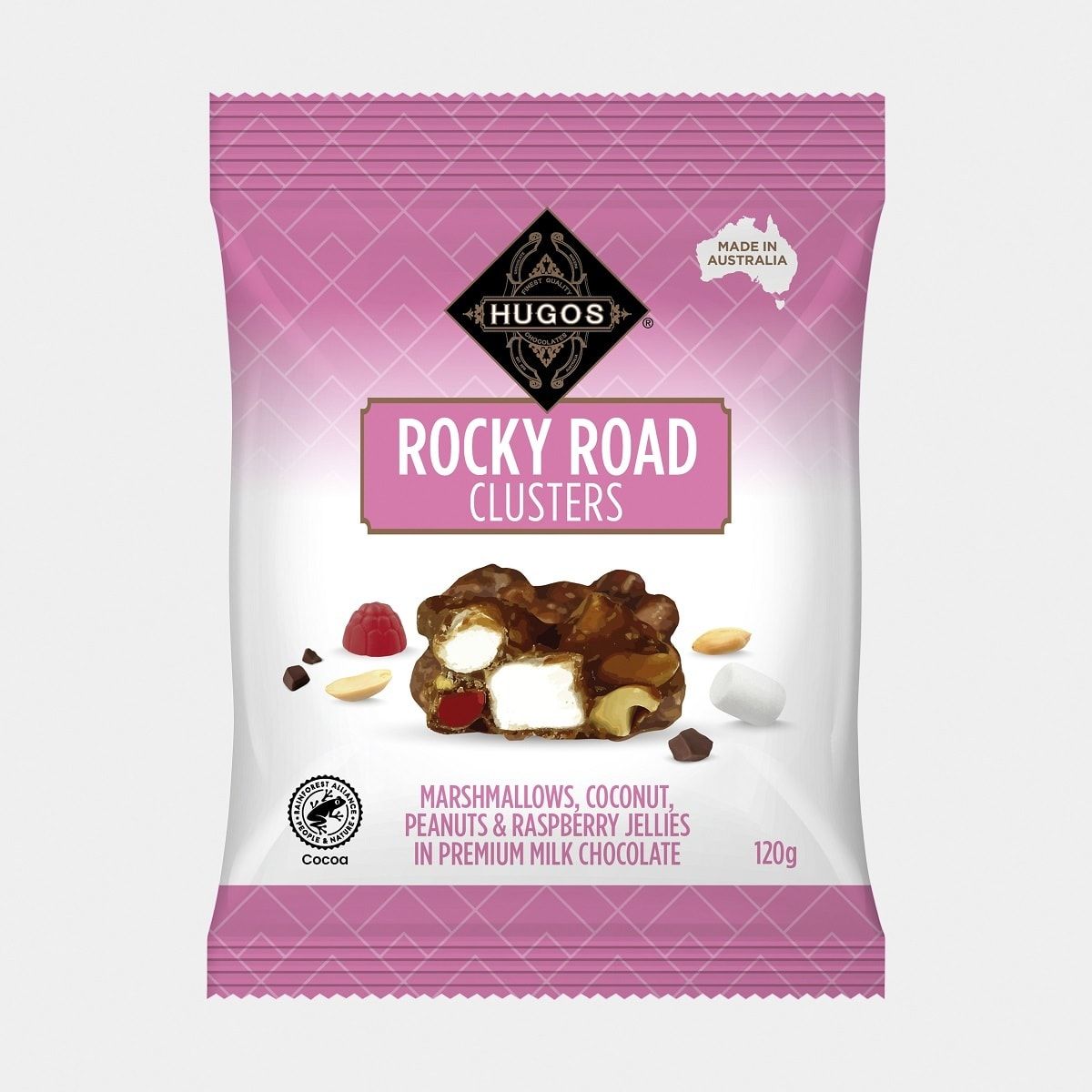 Hugos Rocky Road Clusters 120g