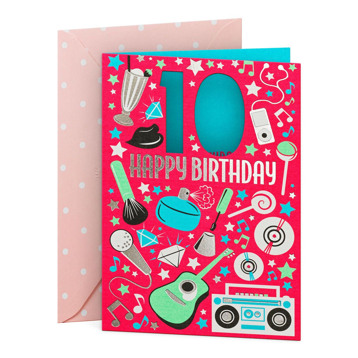 Hallmark Birthday Card for Kids Age 10
