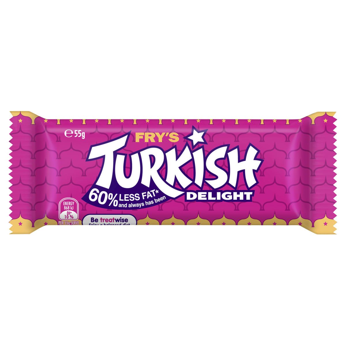 Fry's Turkish Delight Chocolate Bar 55g