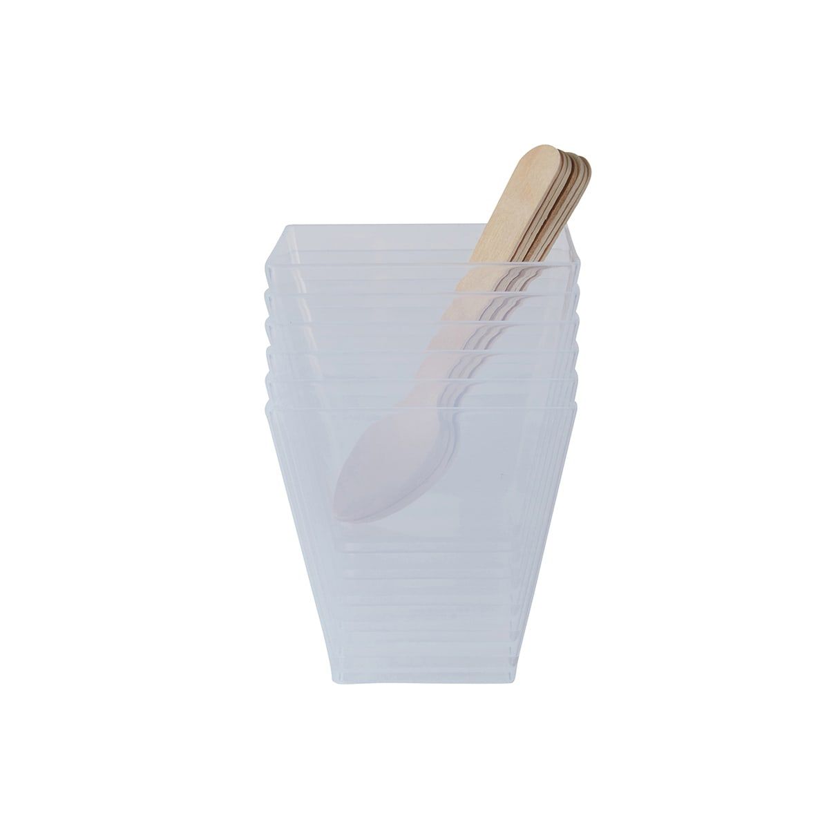 12 Piece Reusable Mini Bowls and Spoons