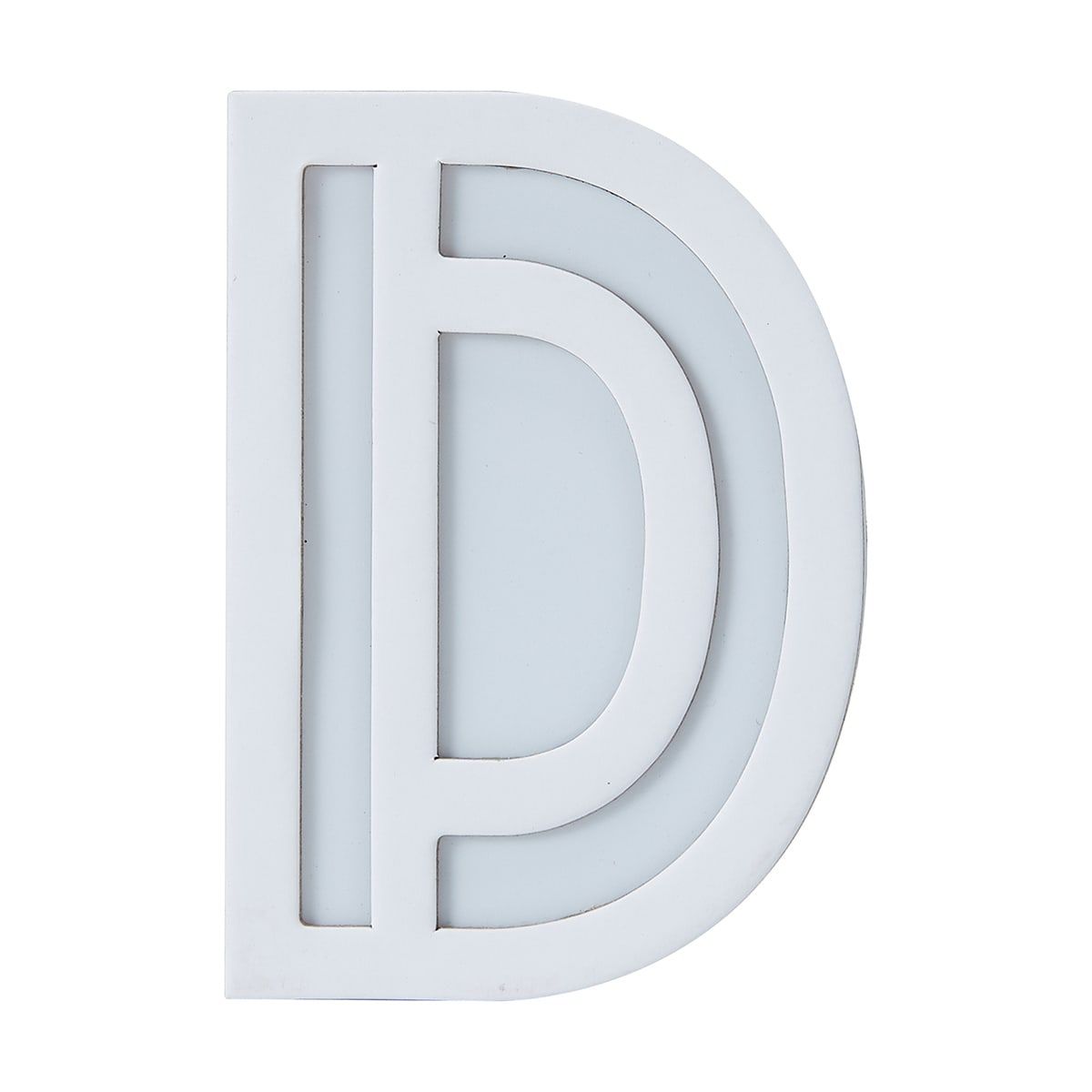Light Up Letter - D