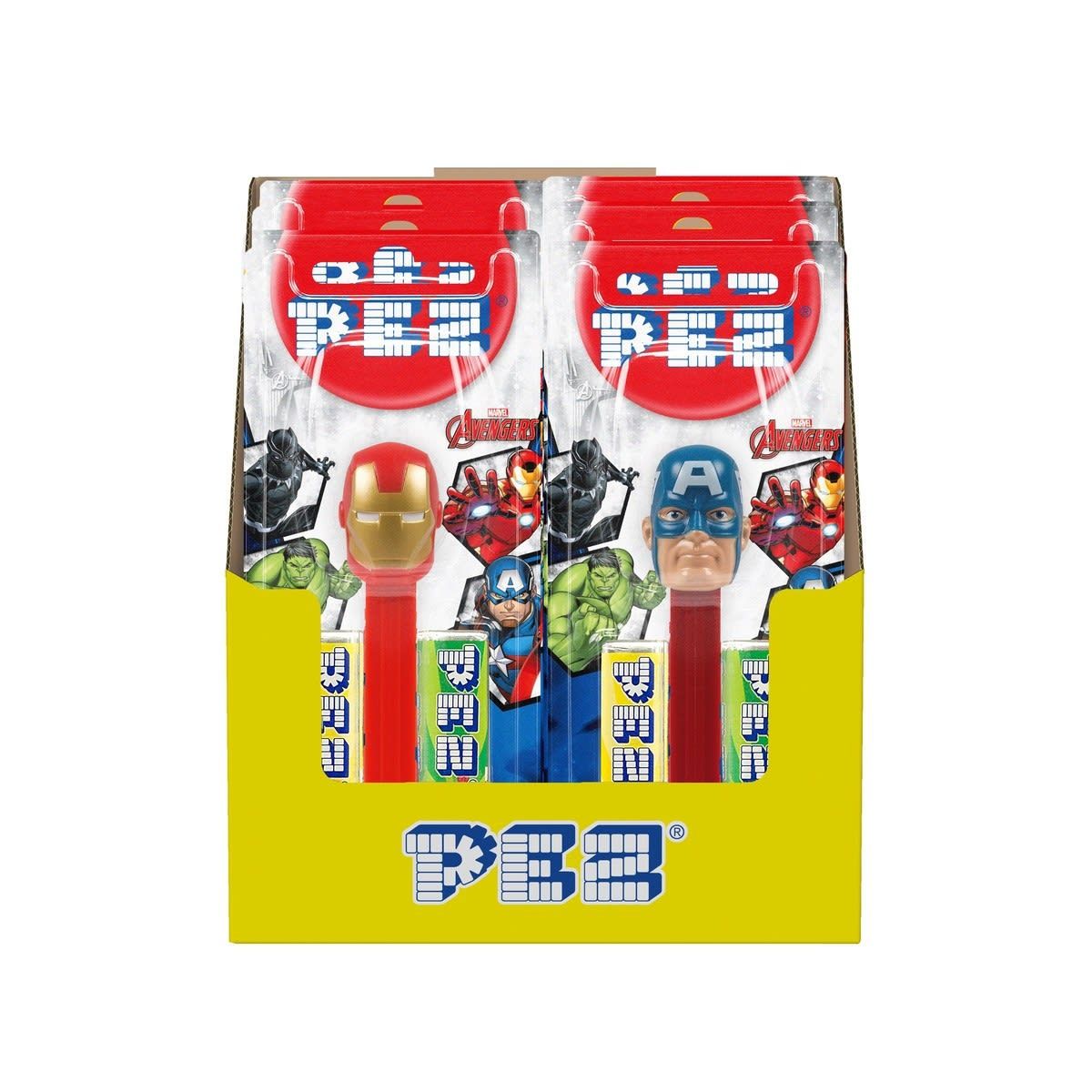 Pez Marvel Avengers 17g - Assorted