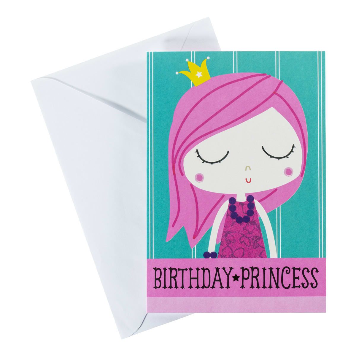 Princess Birthday Card