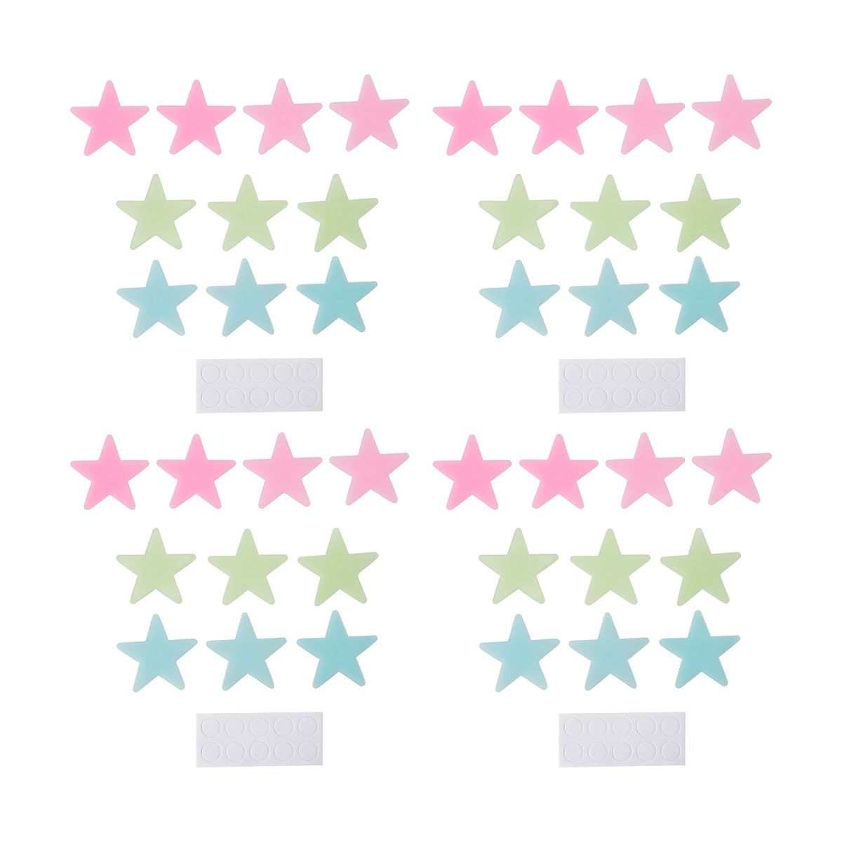 40 Piece Glow in the Dark Stickers
