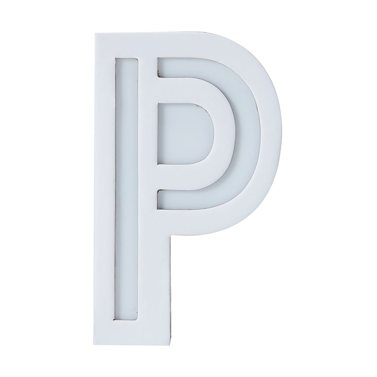 Light Up Letter - P