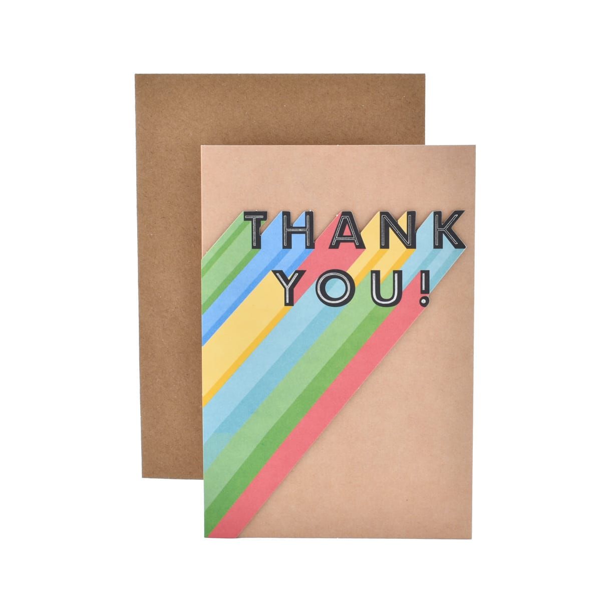 Hallmark Thank You Card - Colourful Thanks