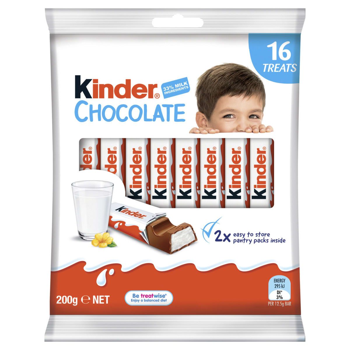 Kinder Chocolate Sharepack 200g