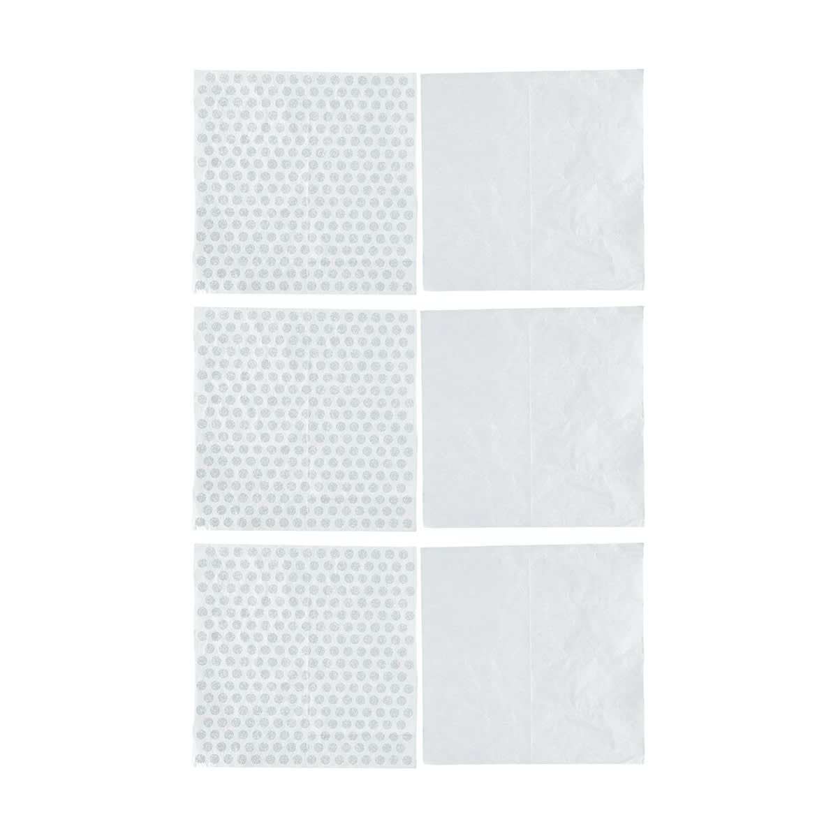 6 Pack Glitter Tissue Paper