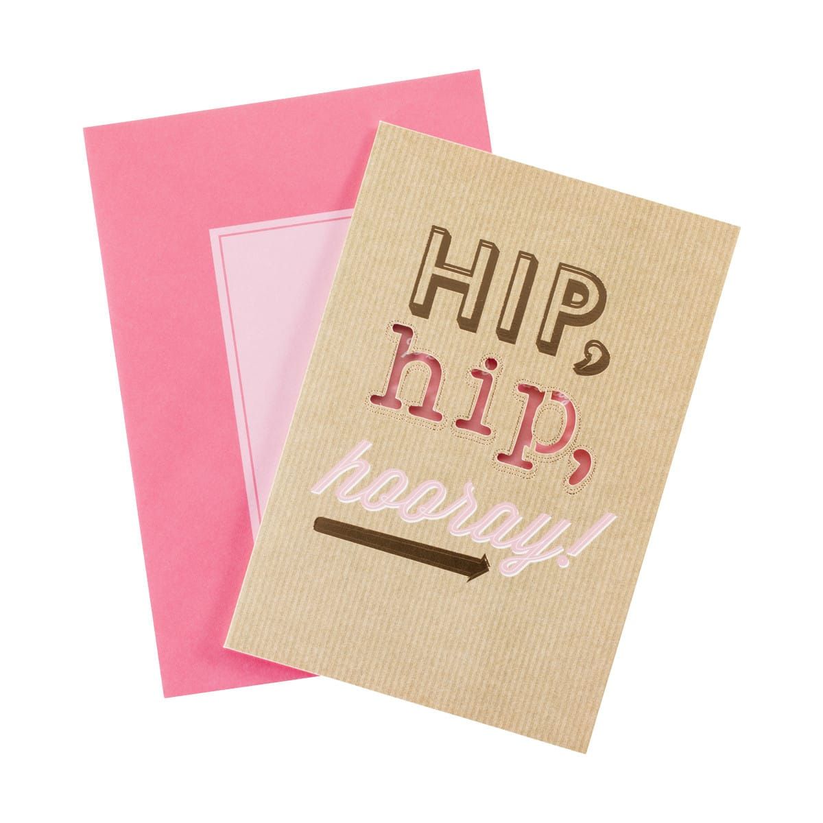 Hip Hip Hooray! Birthday Card