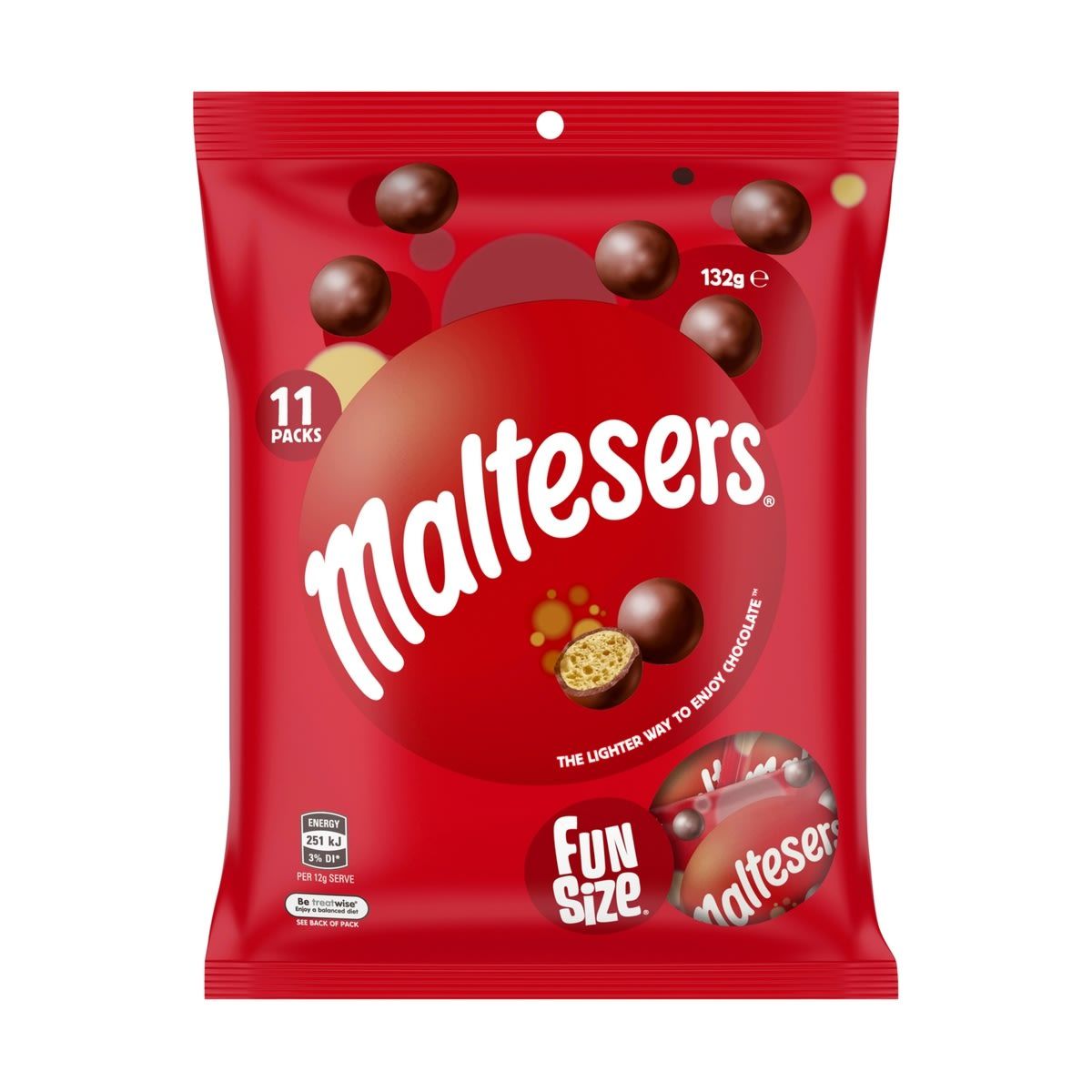 Mars Maltesers Funsize Single Pack 132g
