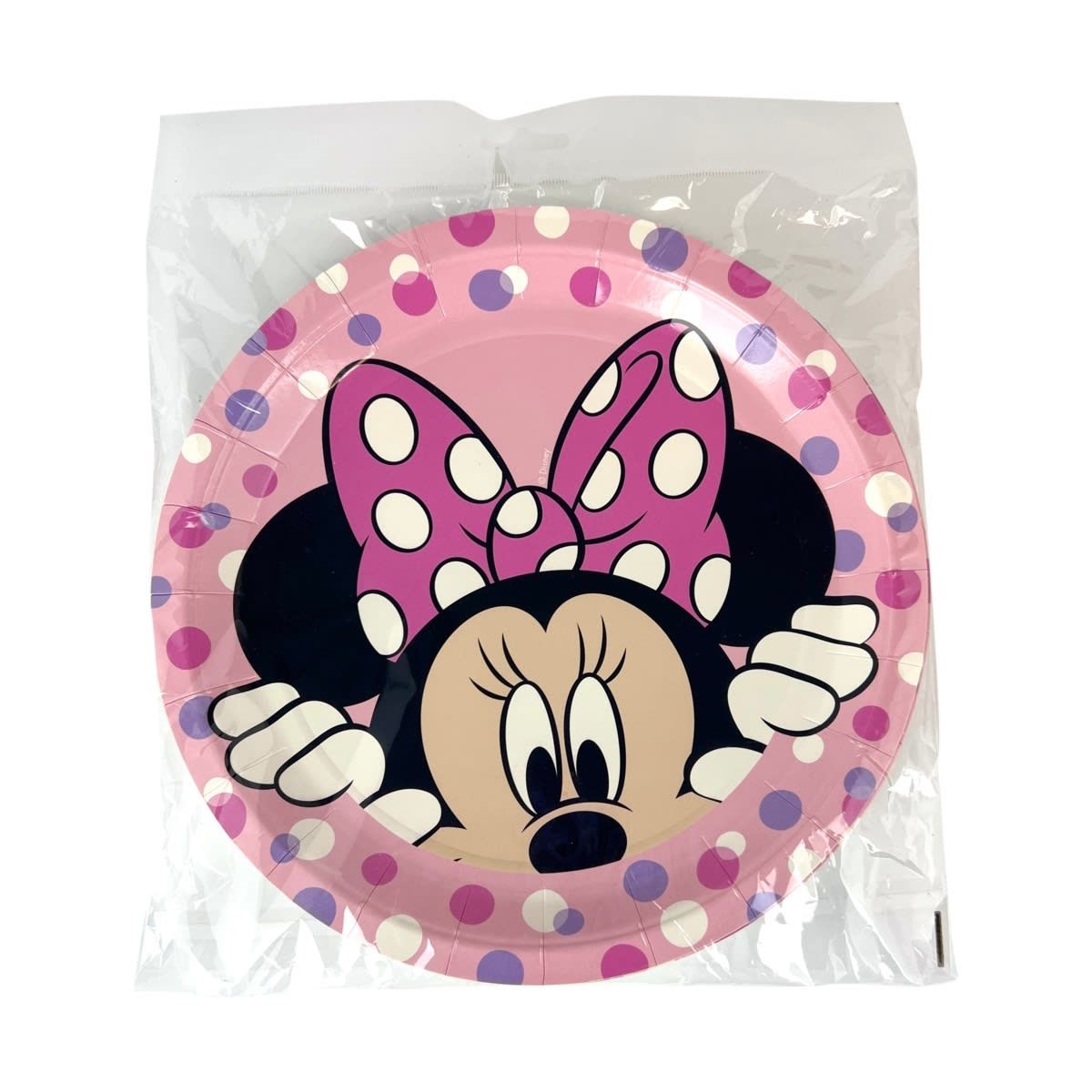 8 Pack Disney Minnie Mouse Paper Plates