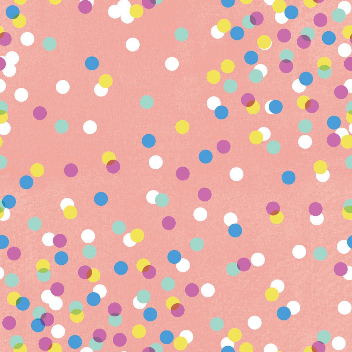Hallmark Gift Wrap Roll - Confetti Spots