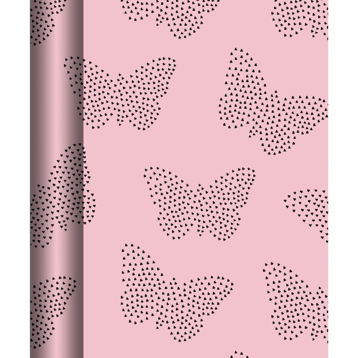 Hallmark Gift Wrap Roll - Dotty Butterflies