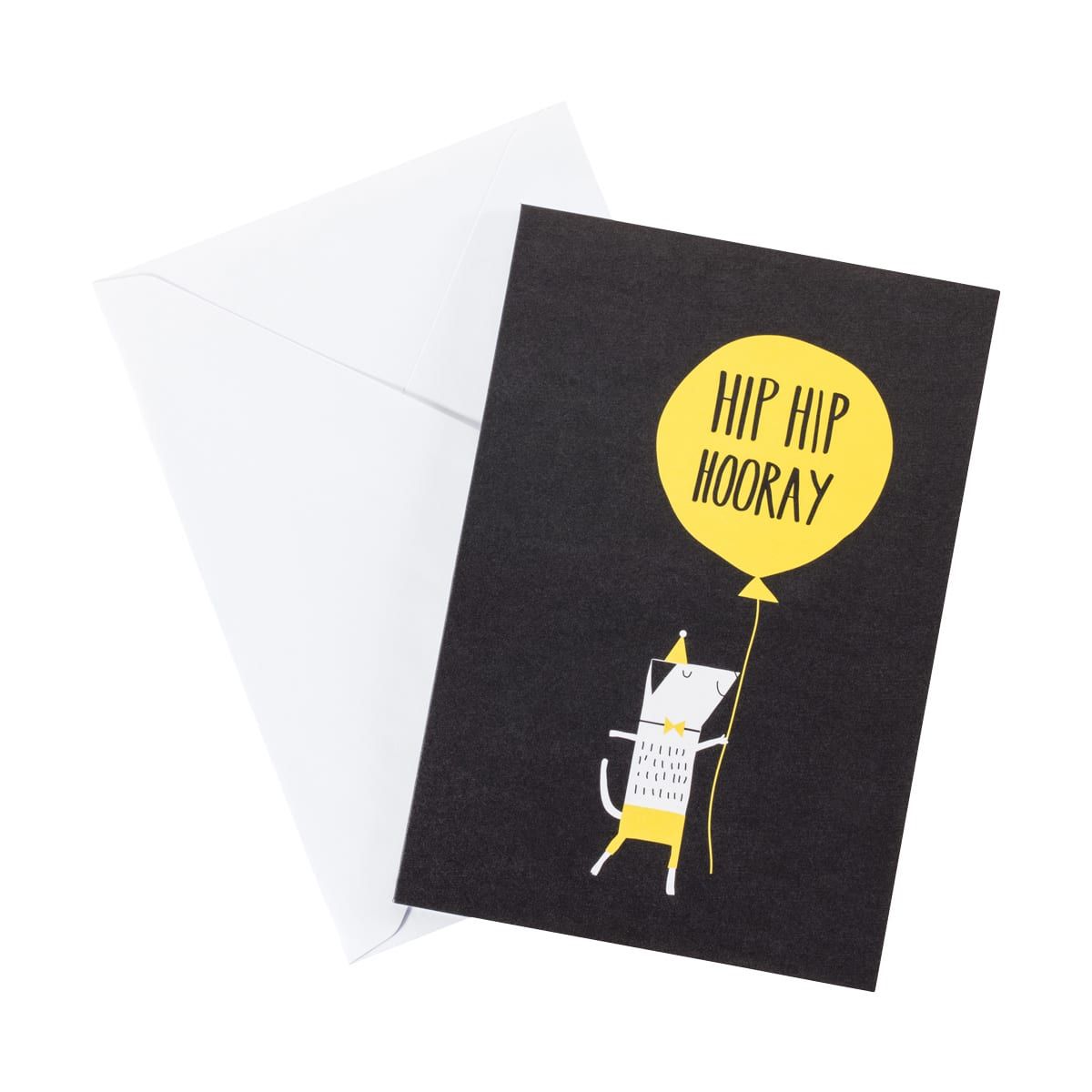 Hip Hip Hooray Birthday Card