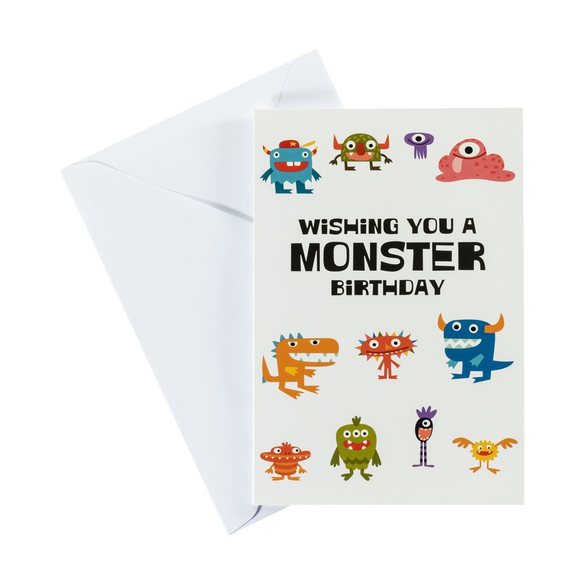 Monster Birthday Card
