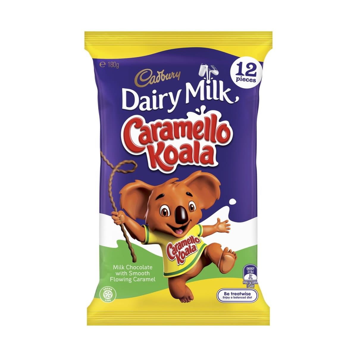 Cadbury Caramello Koala Sharepack 180g