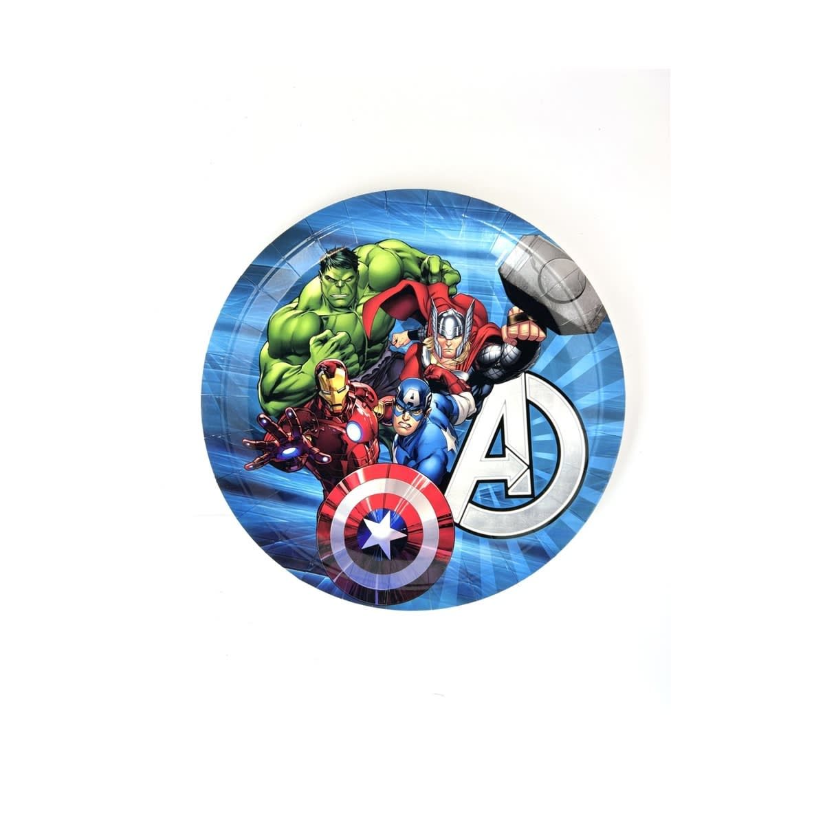 8 Pack Marvel Avengers Paper Plates