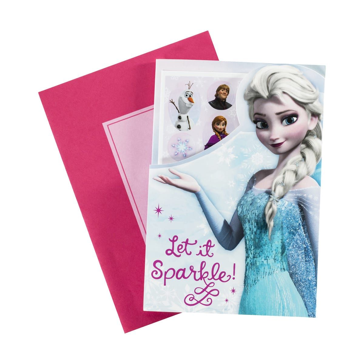 Frozen Birthday Card